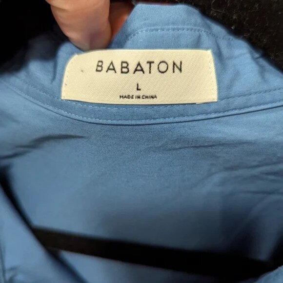 Babaton Aritzia Button Up Blouse Size L NWT - Picture 3 of 7